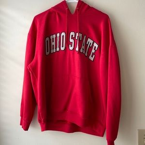 Vintage Ohio State University Hoodie - L